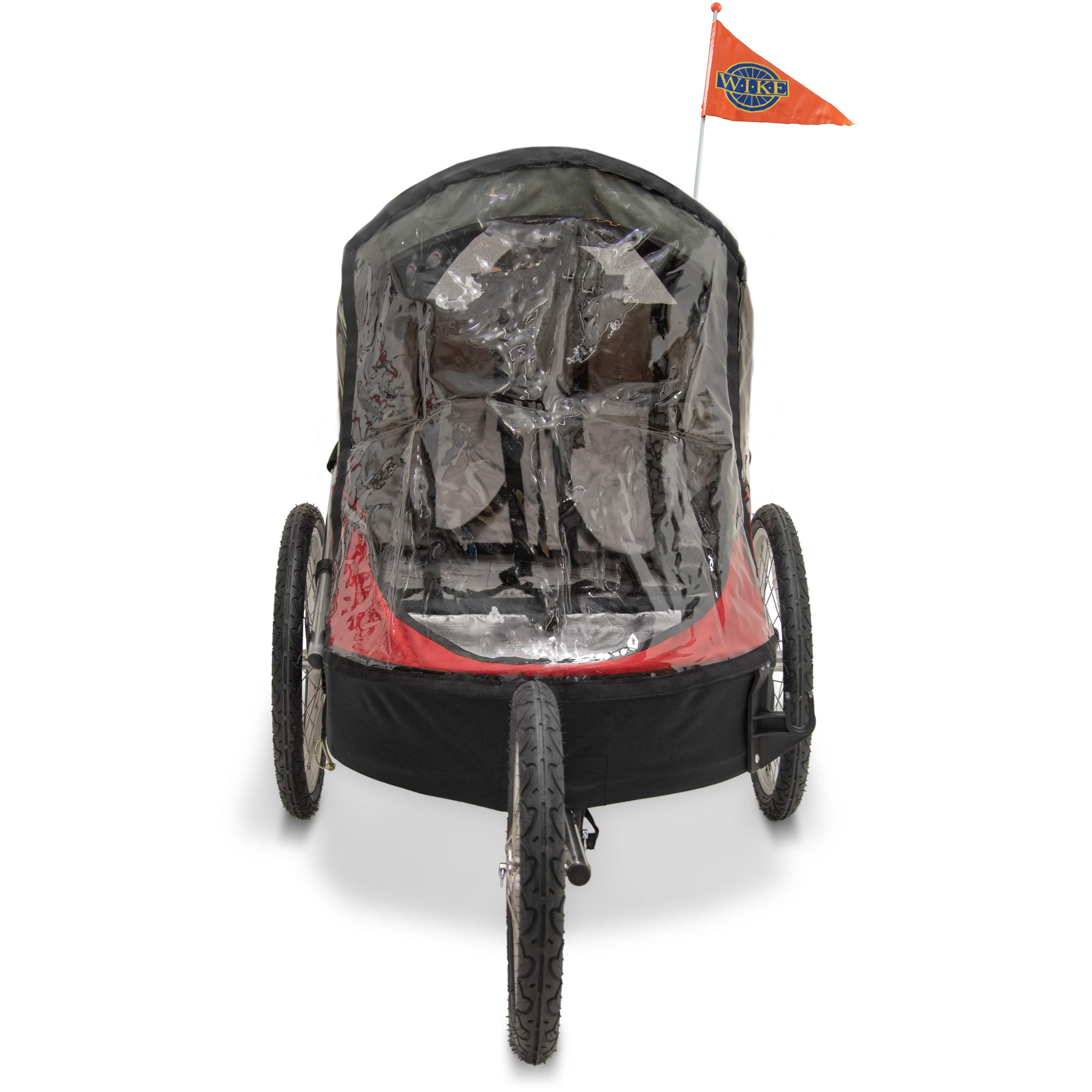 Wike Premium Double Children's Bike Trailer - Includes Stroller and Jogging Kit - Image 18